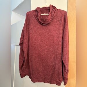 Athleta long sleeved hooded top Size 2X